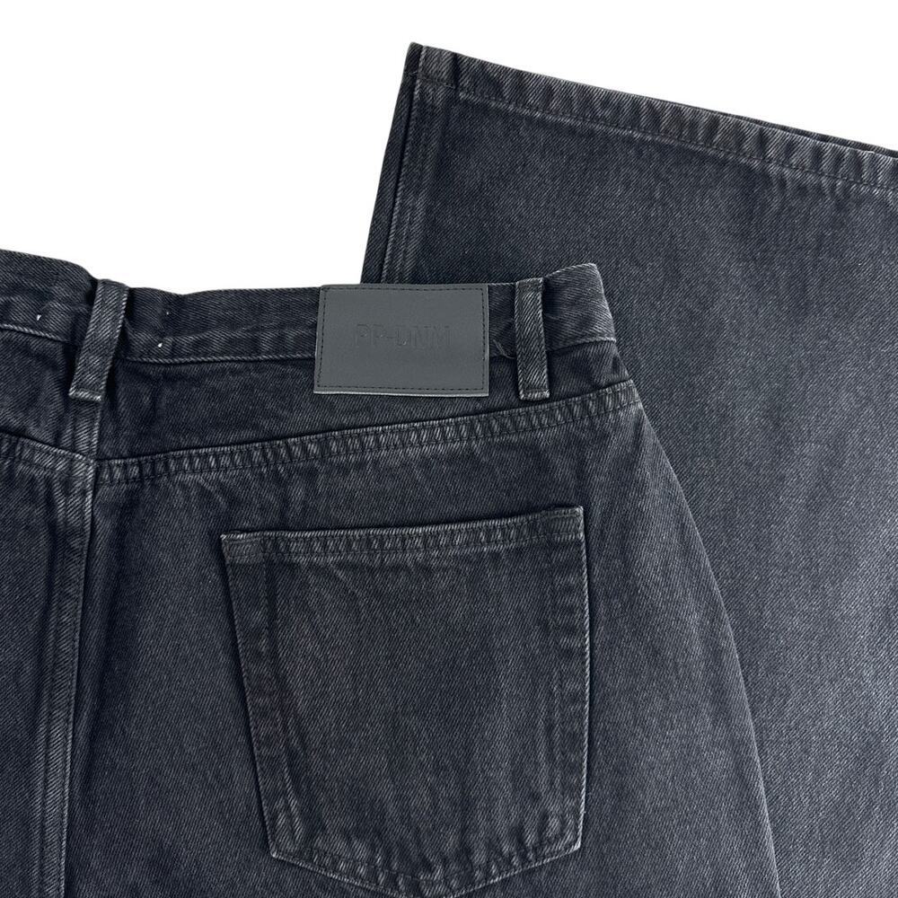 Princess Polly Women's Washed Black Maple Flare Jeans Size 12 - Picture 6 of 12
